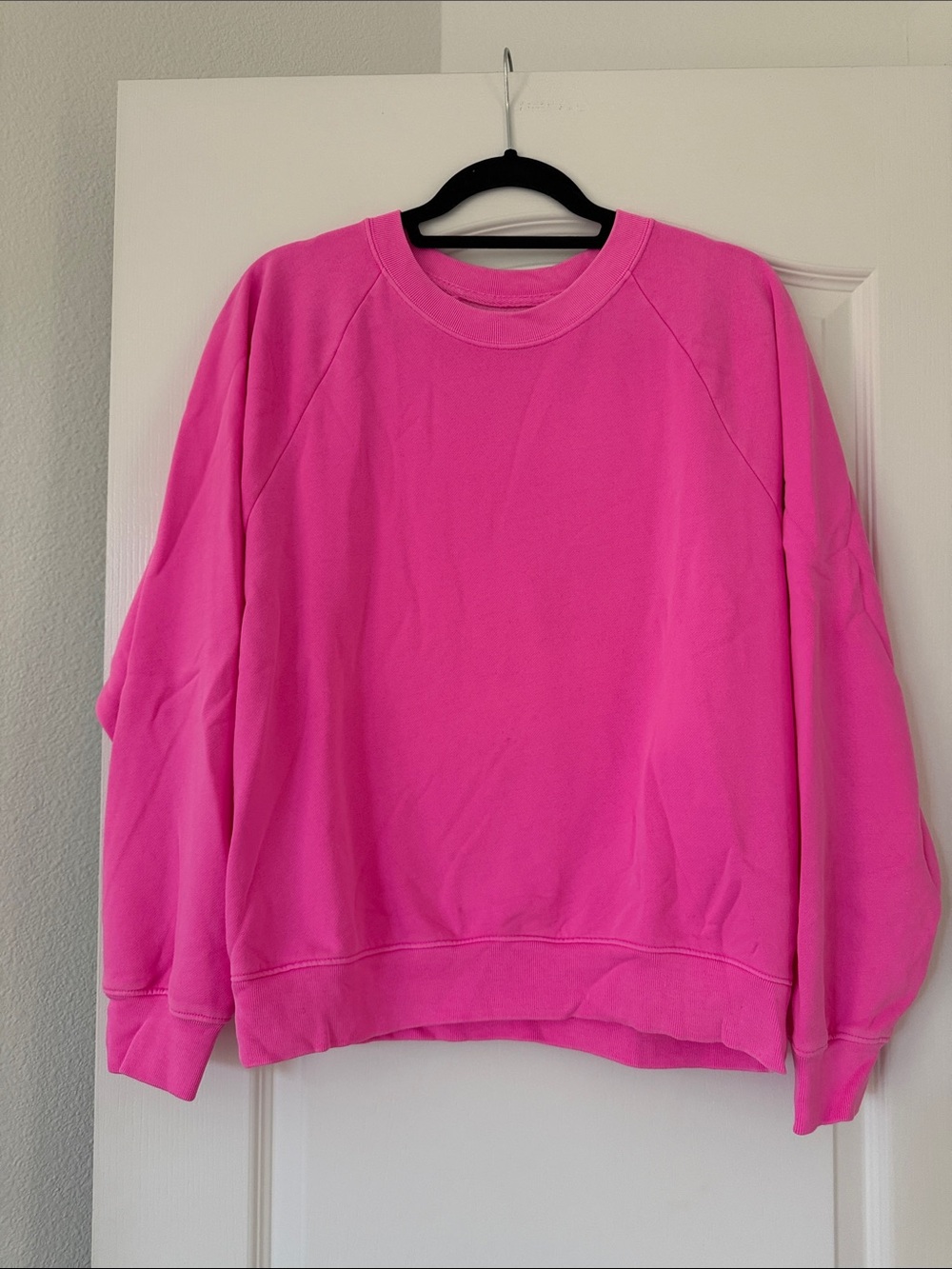 Gap Hot Pink Crewneck Sweatshirt